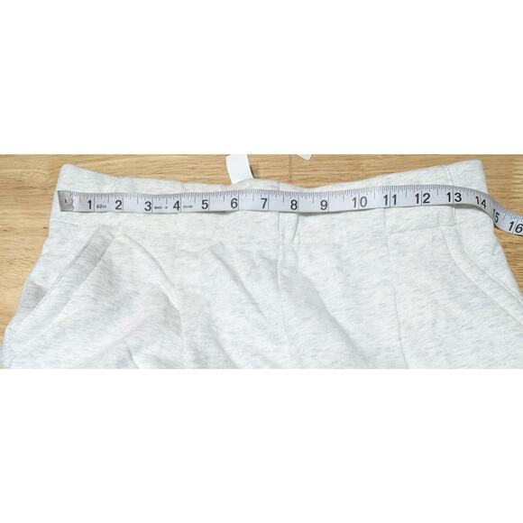 Halara Fleece Pants Womens Large Wide Leg Gray High Rise Sweatpants Lounge, L - Picture 2 of 11